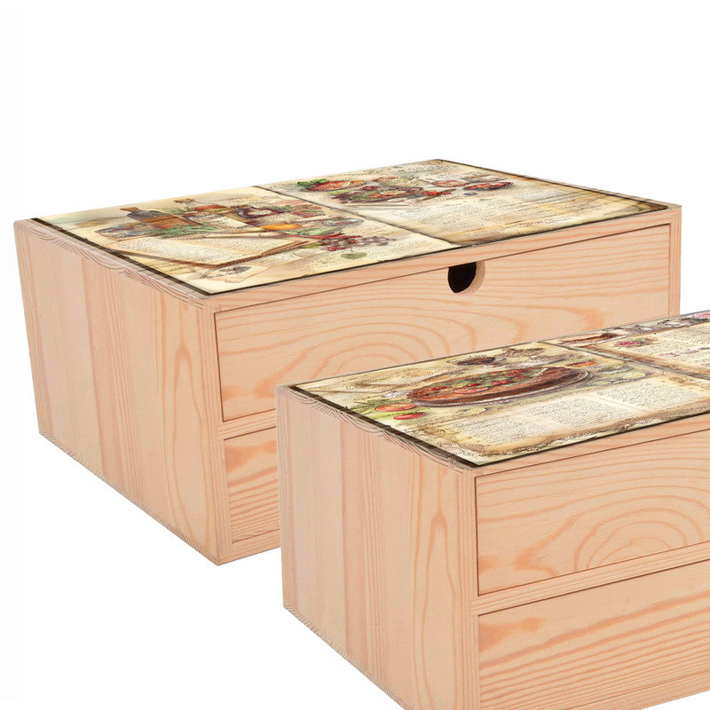 Cookbook Cake Decoupage 800mm x 600mm