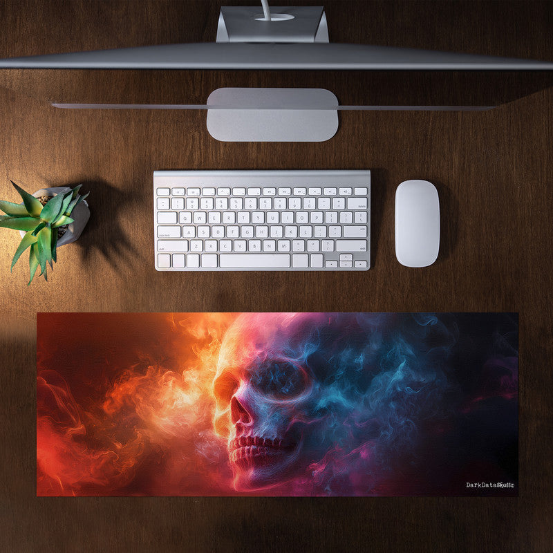 Cortex Skull Large Desk Pad by Wikus Schalkwyk