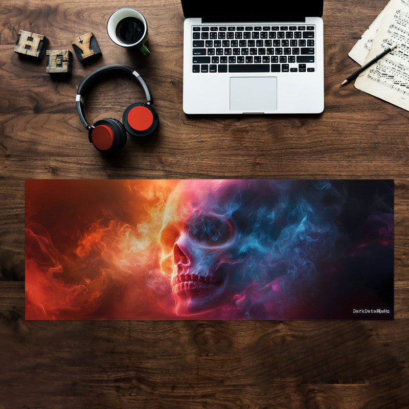 Cortex Skull Large Desk Pad by Wikus Schalkwyk