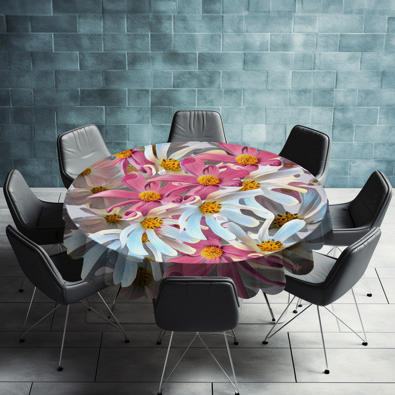 Cosmos Dreams Round Tablecloth by Fifo