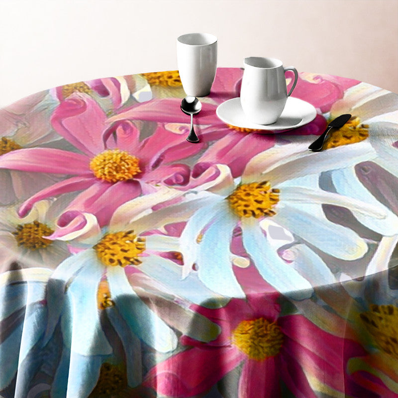 Cosmos Dreams Round Tablecloth by Fifo