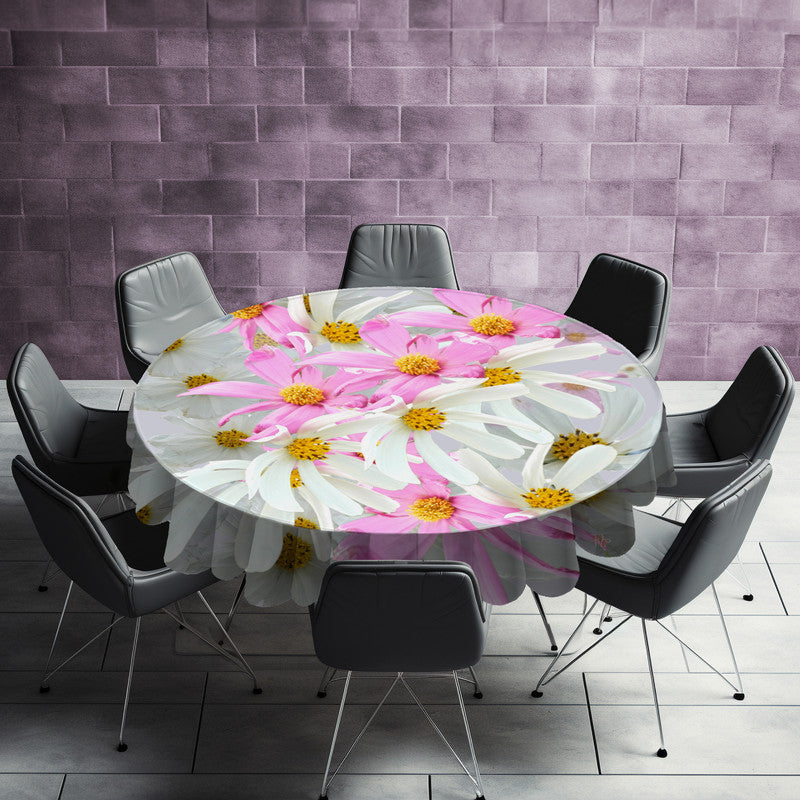 Cosmos Round Tablecloth by Fifo