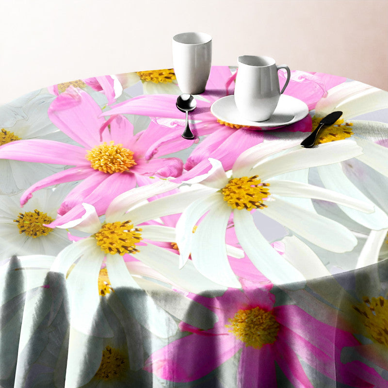 Cosmos Round Tablecloth by Fifo