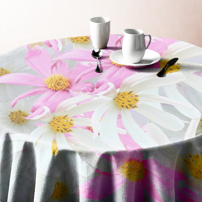 Cosmos Soft Round Tablecloth by Fifo