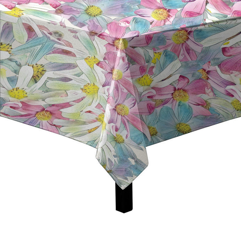Cosmos Watercolour Square Tablecloth by Fifo