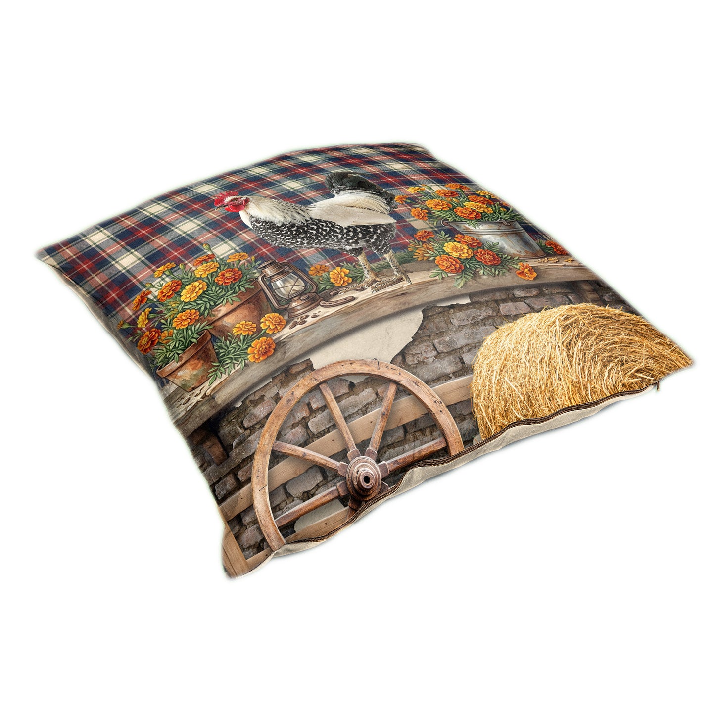 Country Living Rooster 3 Luxury Scatter
