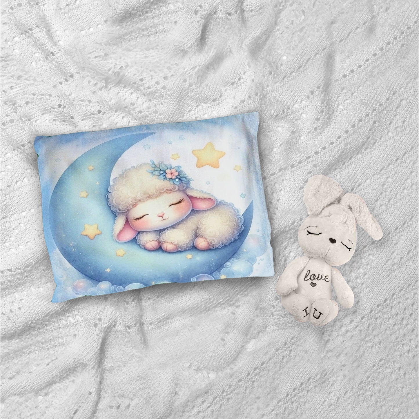Cozy Cloud Sheep Cot Set
