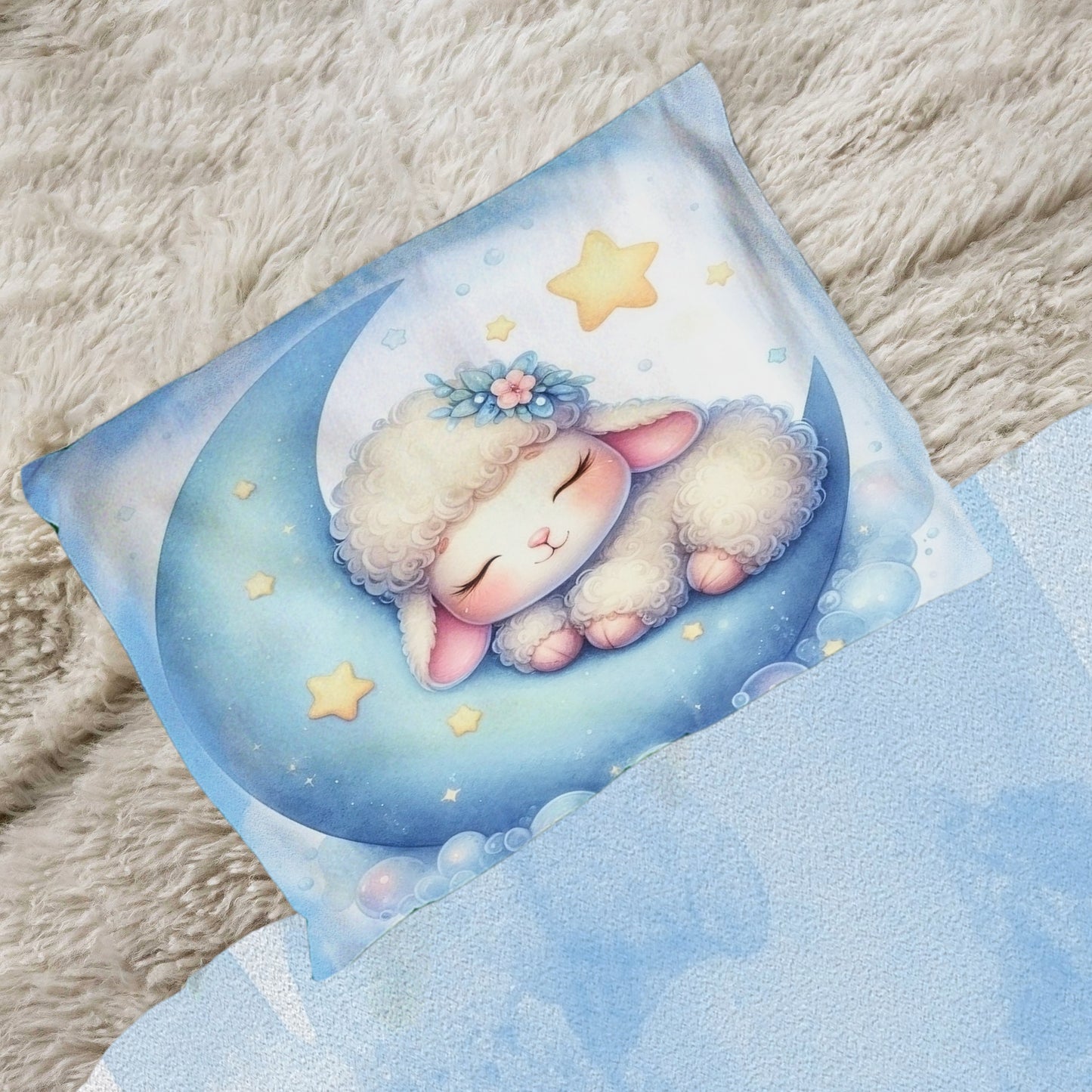 Cozy Cloud Sheep Cot Set