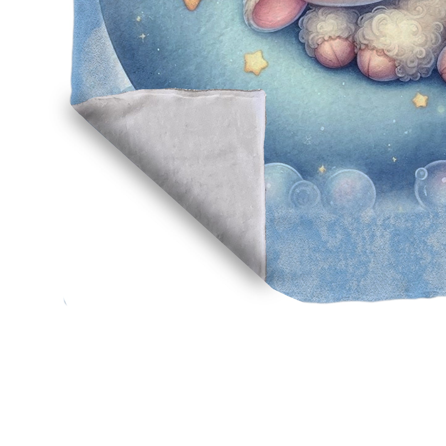 Cozy Cloud Sheep Minky Blanket