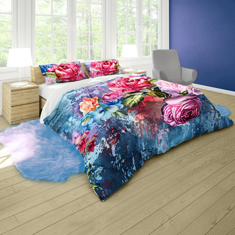 Crimson Corset Duvet Cover Set