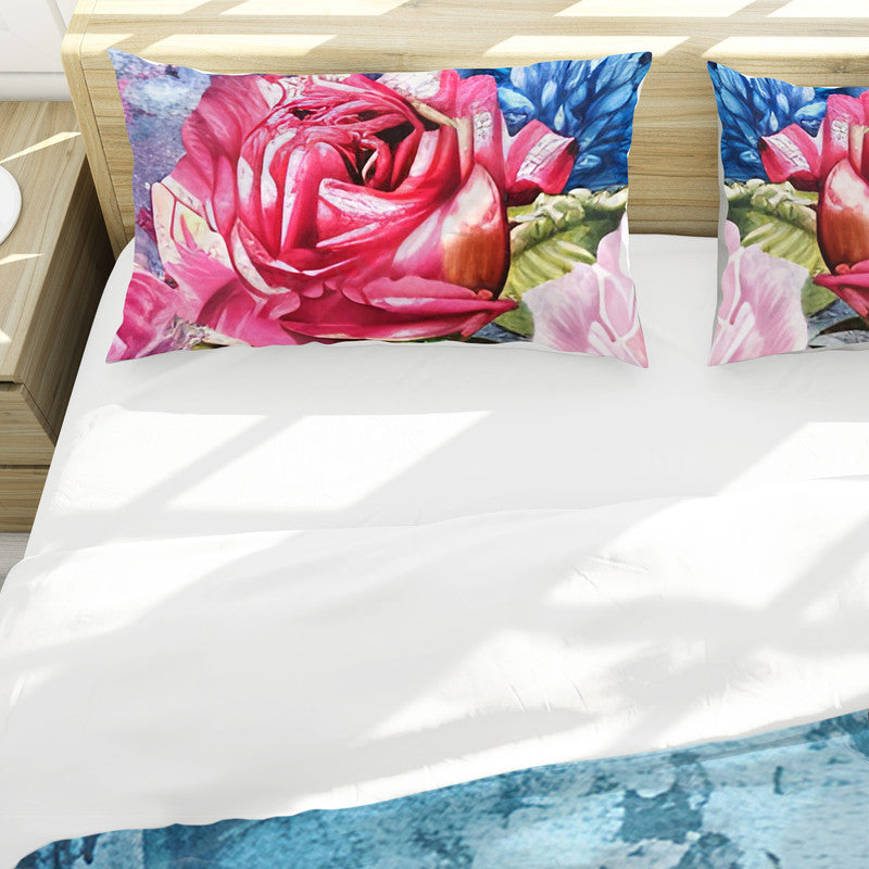 Crimson Corset Duvet Cover Set