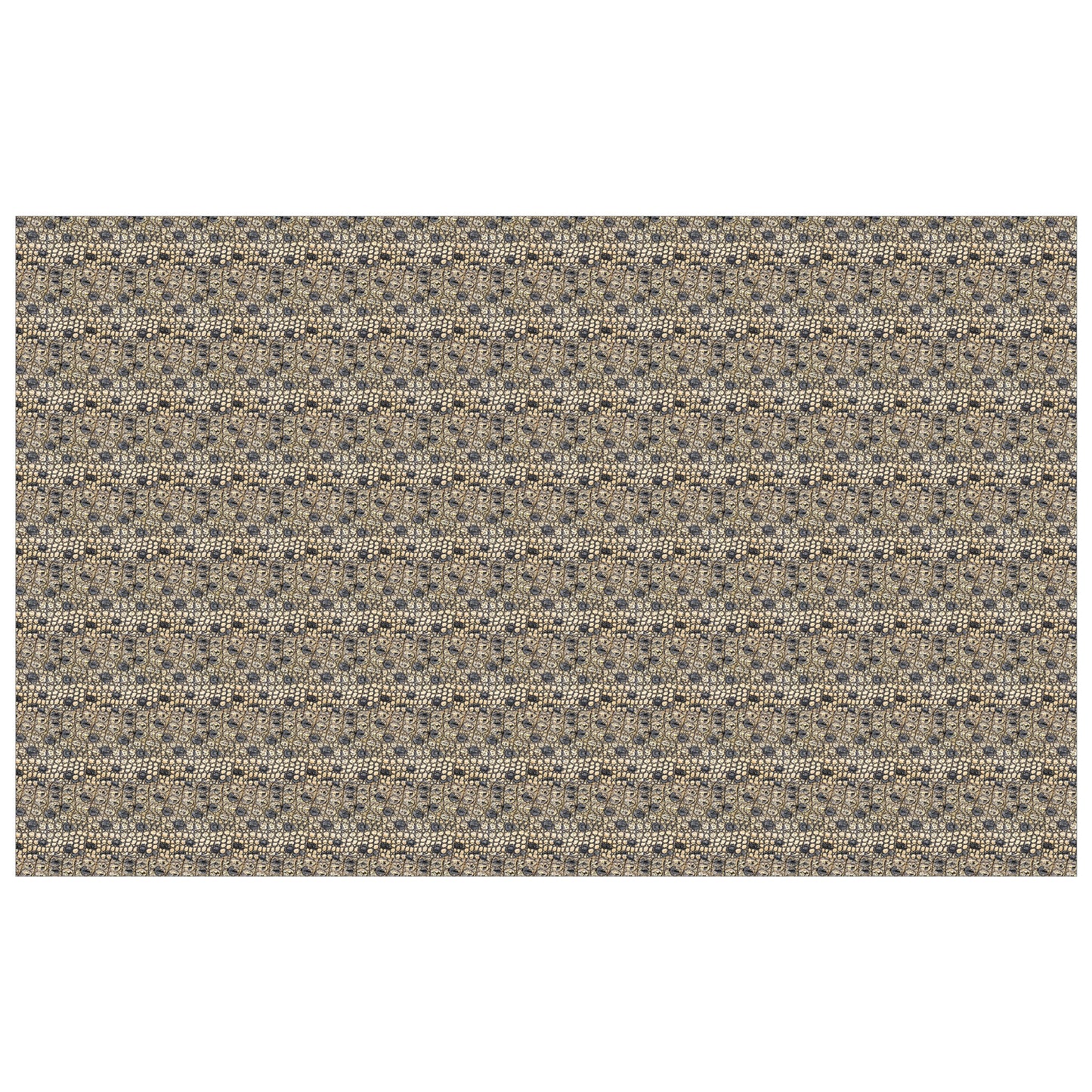 Crocodile Leather Rectangle Tablecloth