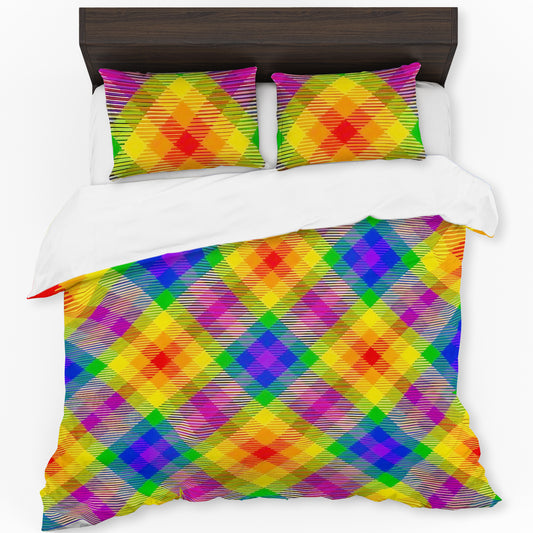 Cross-hatch Flow Duvet Cover Set