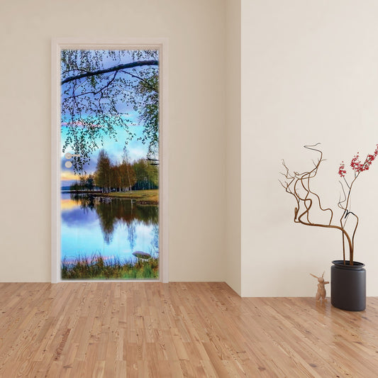 Crystal Water Door Decoupage