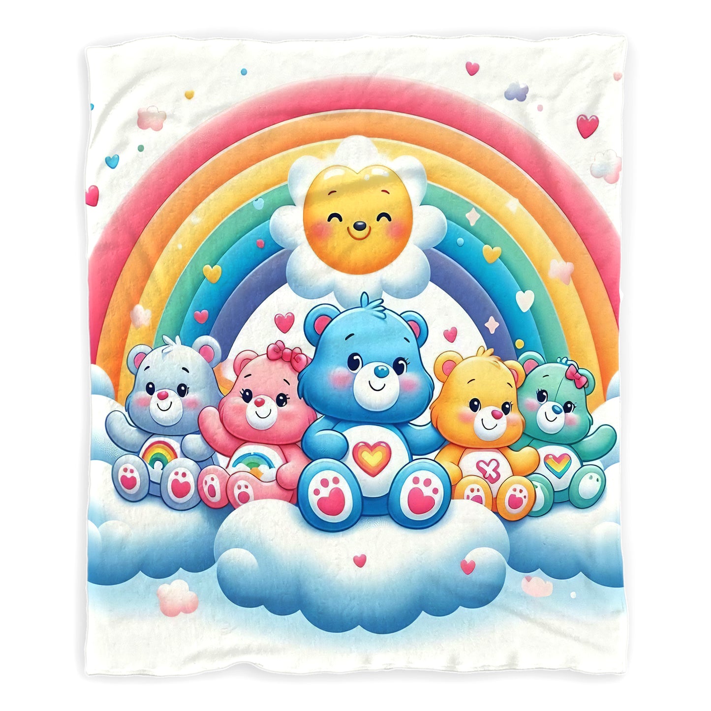 Cubby Bear Cloud Minky Blanket