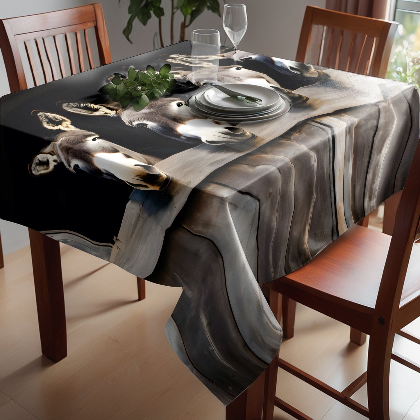 Curiosity Square Tablecloth