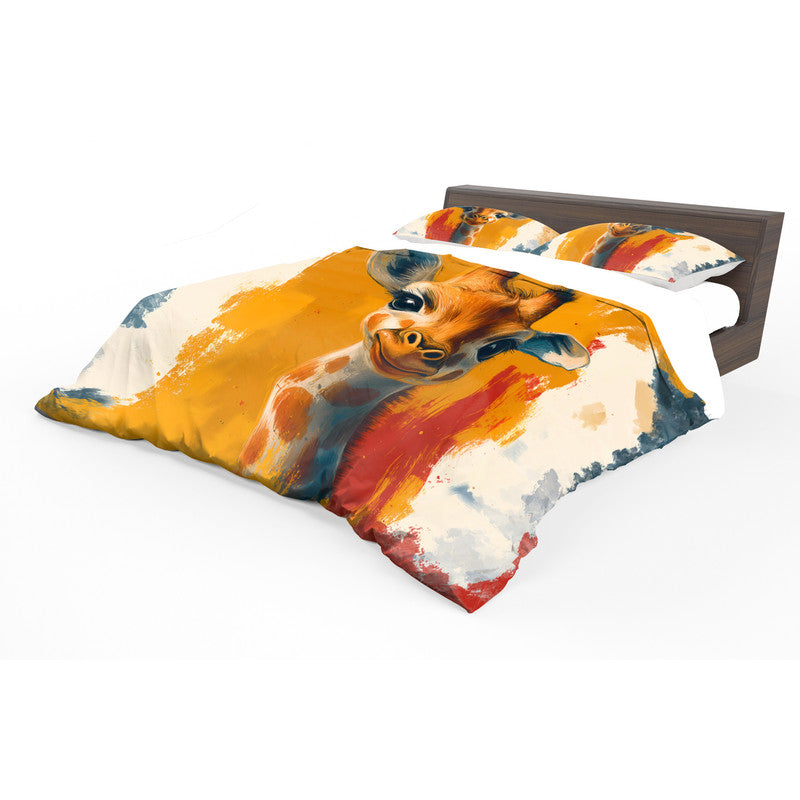 Cute Giraffe Duvet Cover Set by Wikus Schalkwyk