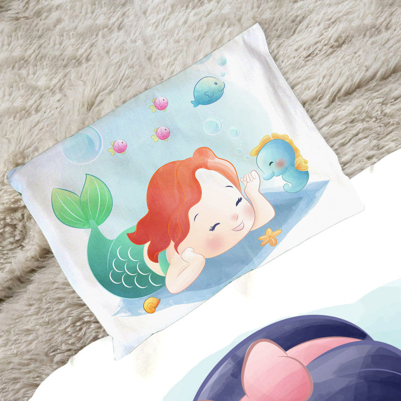 Cute Mermaid Cot Set