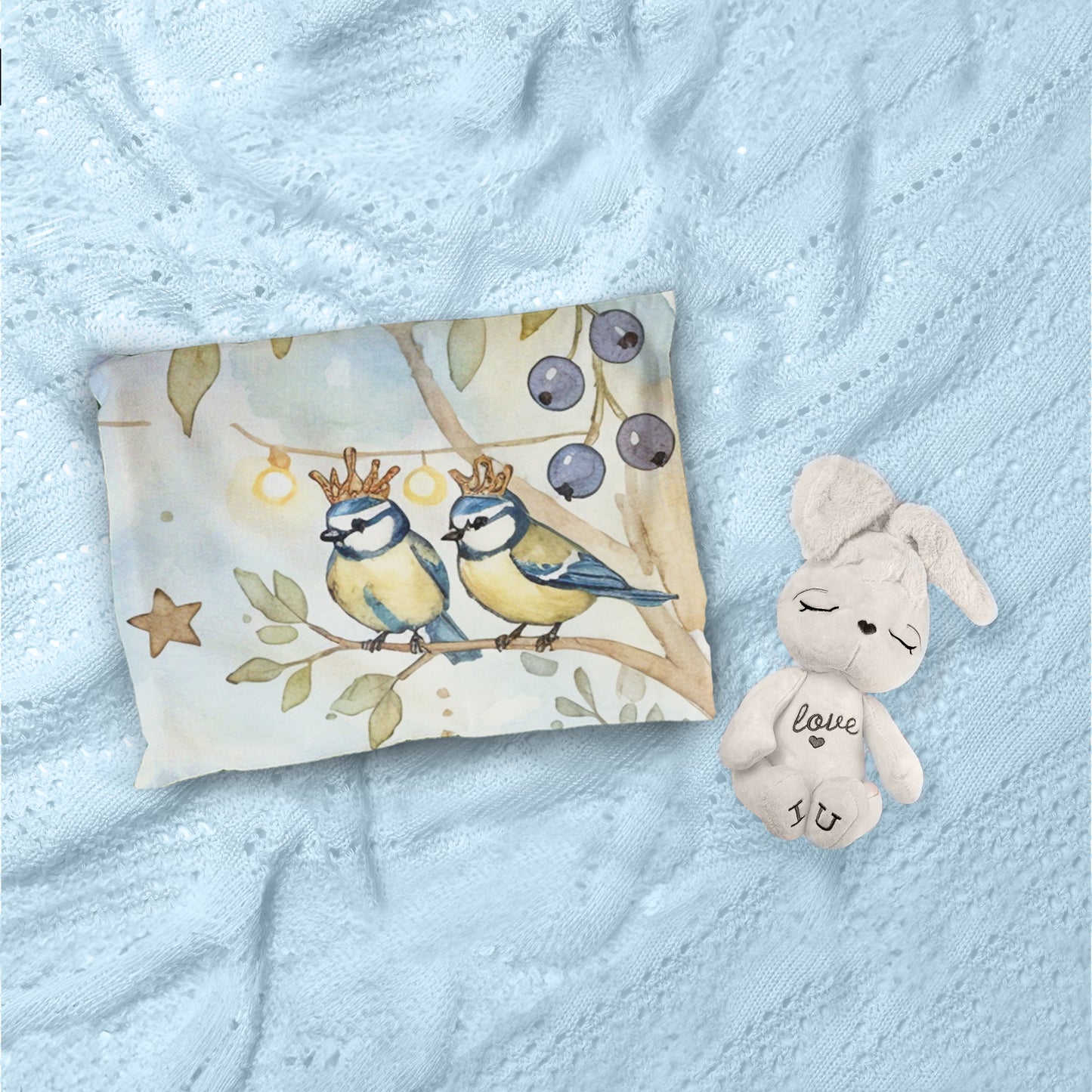 Cute Forest Animals Cot Set