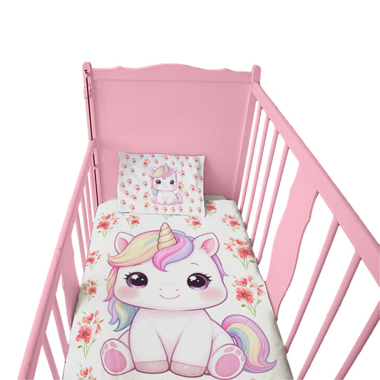 Cute Unicorn Cot Set by Mark van Vuuren