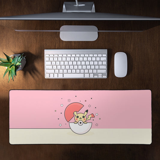 Cute Pikachu Large Desk Pad