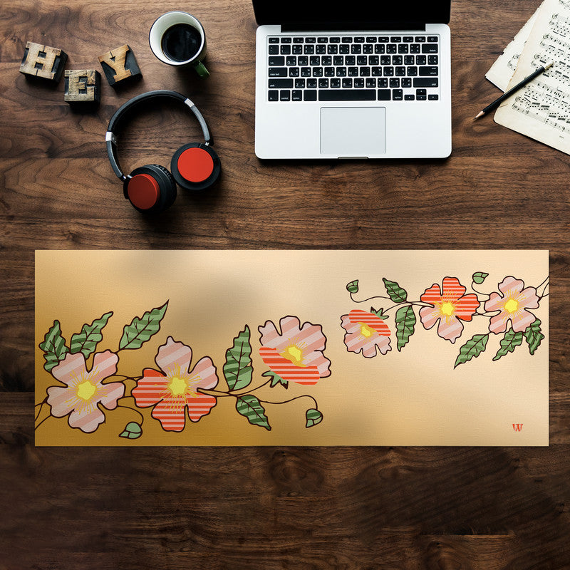 Daisies Large Desk Pad By Wikus Hattingh