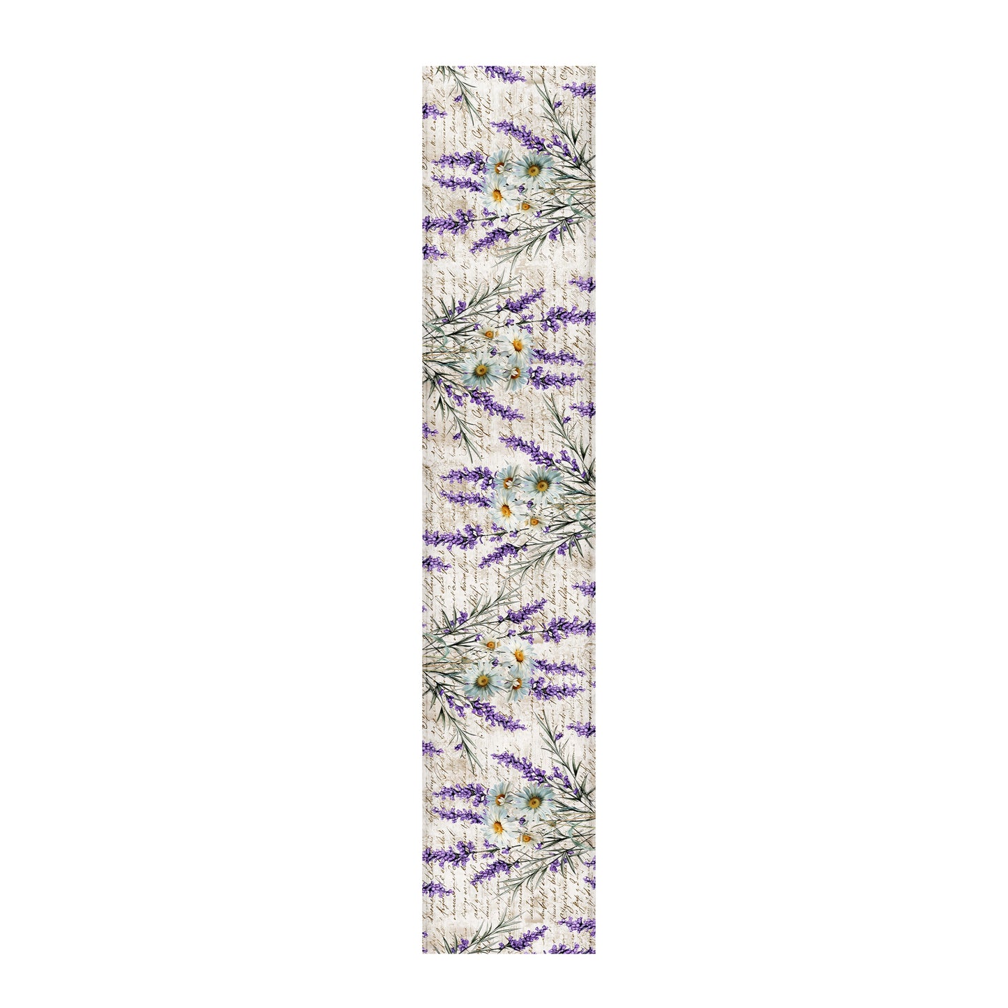 Daisies & Lavender Table Runner by Mark van Vuuren