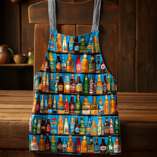 Dancing With Bottles Apron