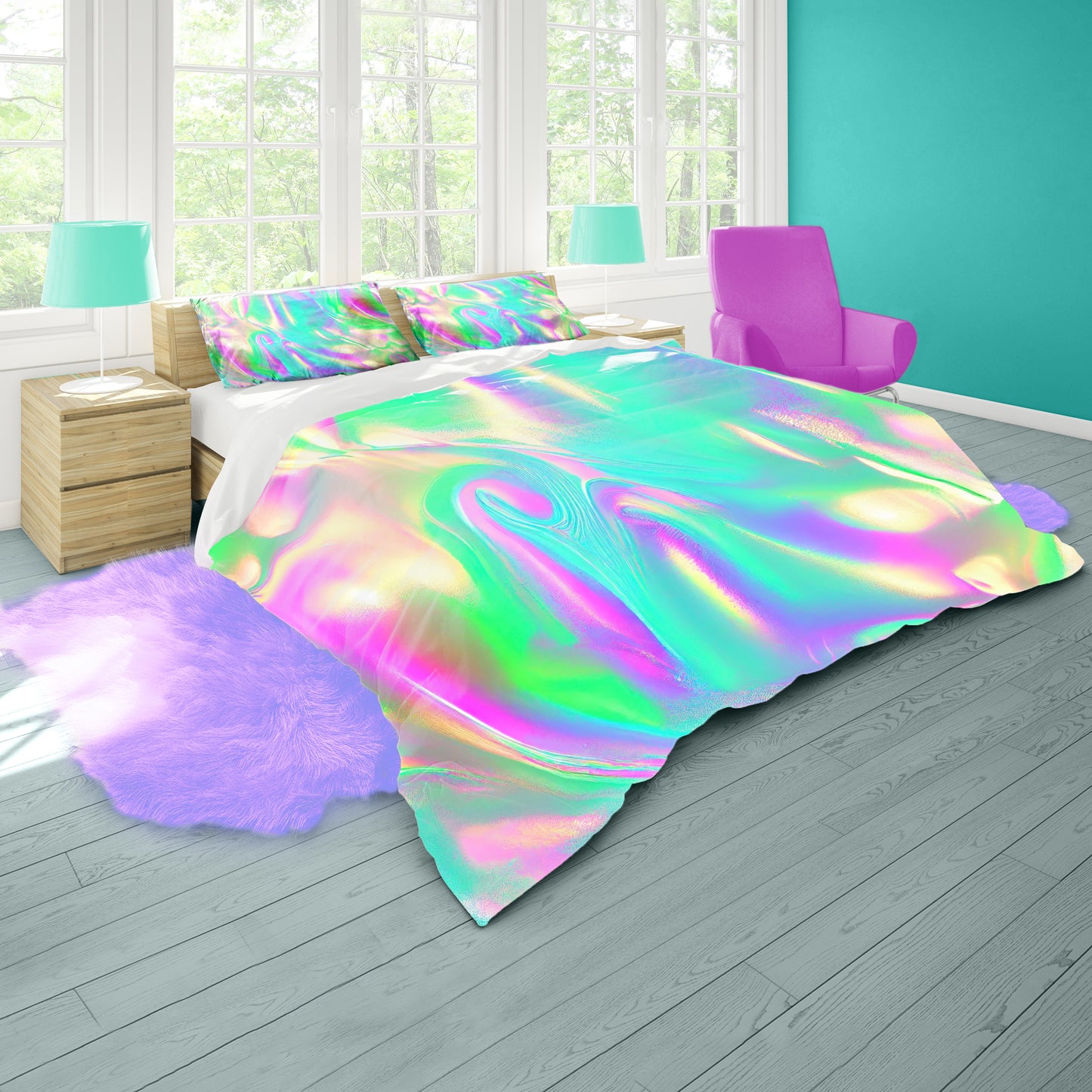 Dancing Colours Duvet Cover Set