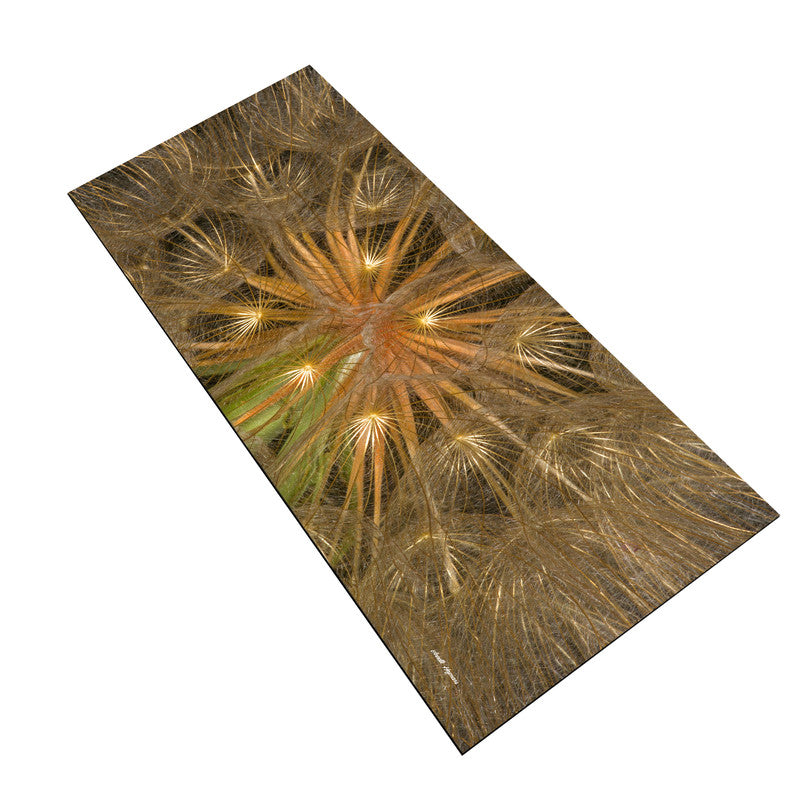 Dandelion Close Up Large Desk Pad by Annette Heymans