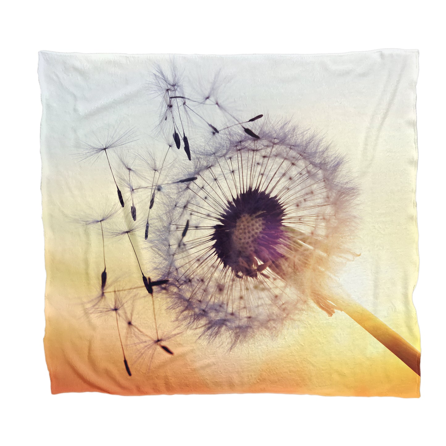Dandelion Light Weight Fleece Blanket