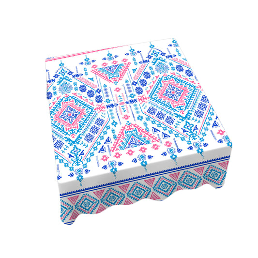 Danish Delight Square Tablecloth