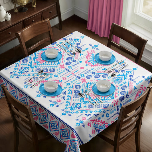 Danish Delight Square Tablecloth