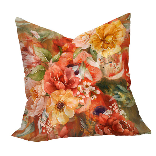 Dark Peach and Yellow Flower Tone Luxury Scatter by Mark van Vuuren