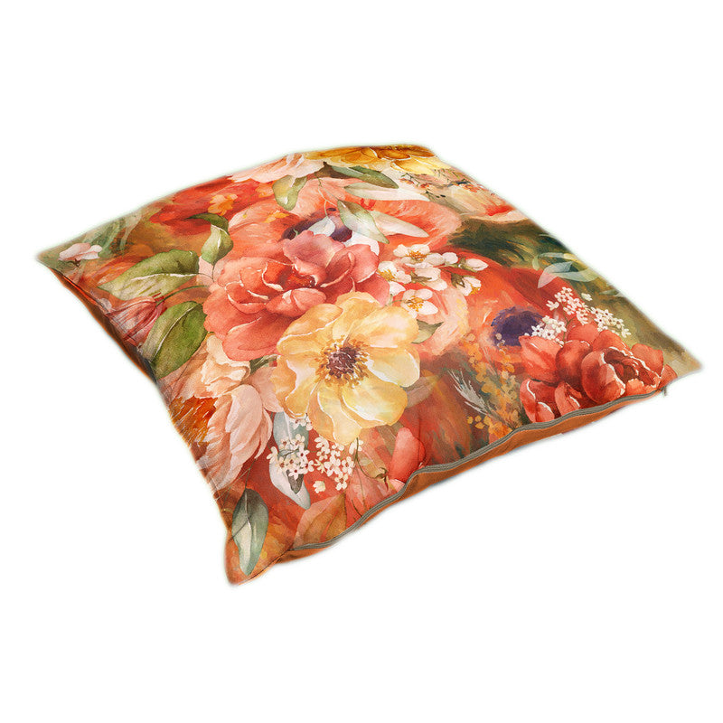 Dark Peach and Yellow Flower Tone Luxury Scatter by Mark van Vuuren