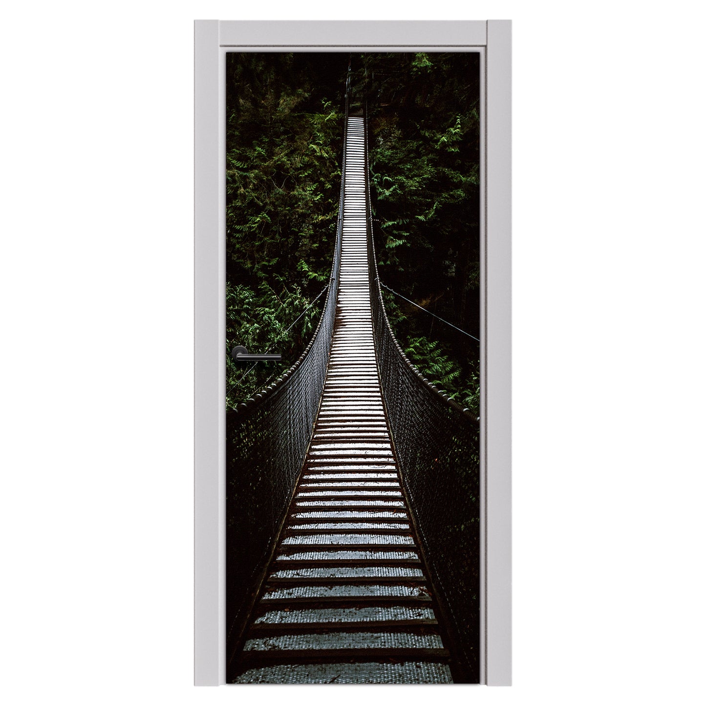 Decoupage - Dark Jungle Door