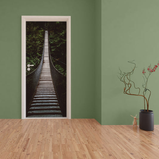 Decoupage - Dark Jungle Door