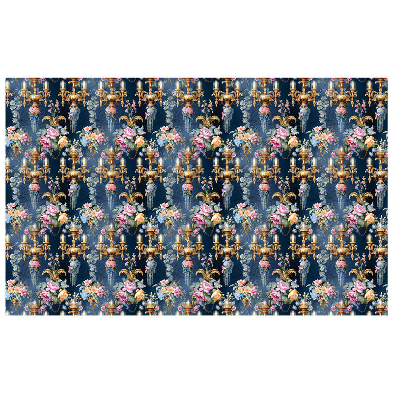 Deep Sea Blue Rectangle Tablecloth