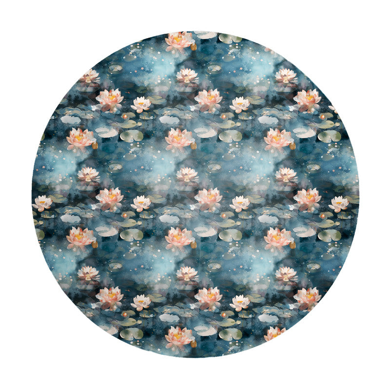 Deep Waters Round Tablecloth