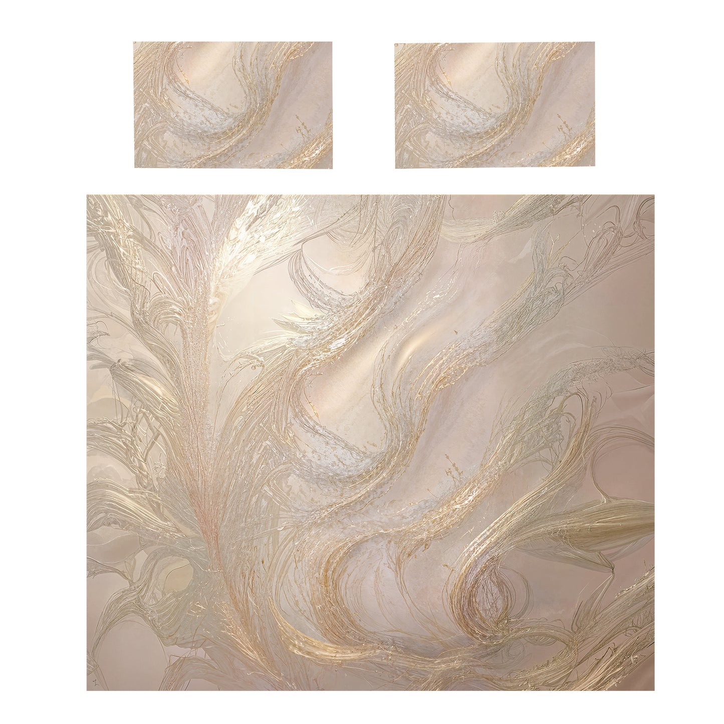 Deep Beige Duvet Cover Set