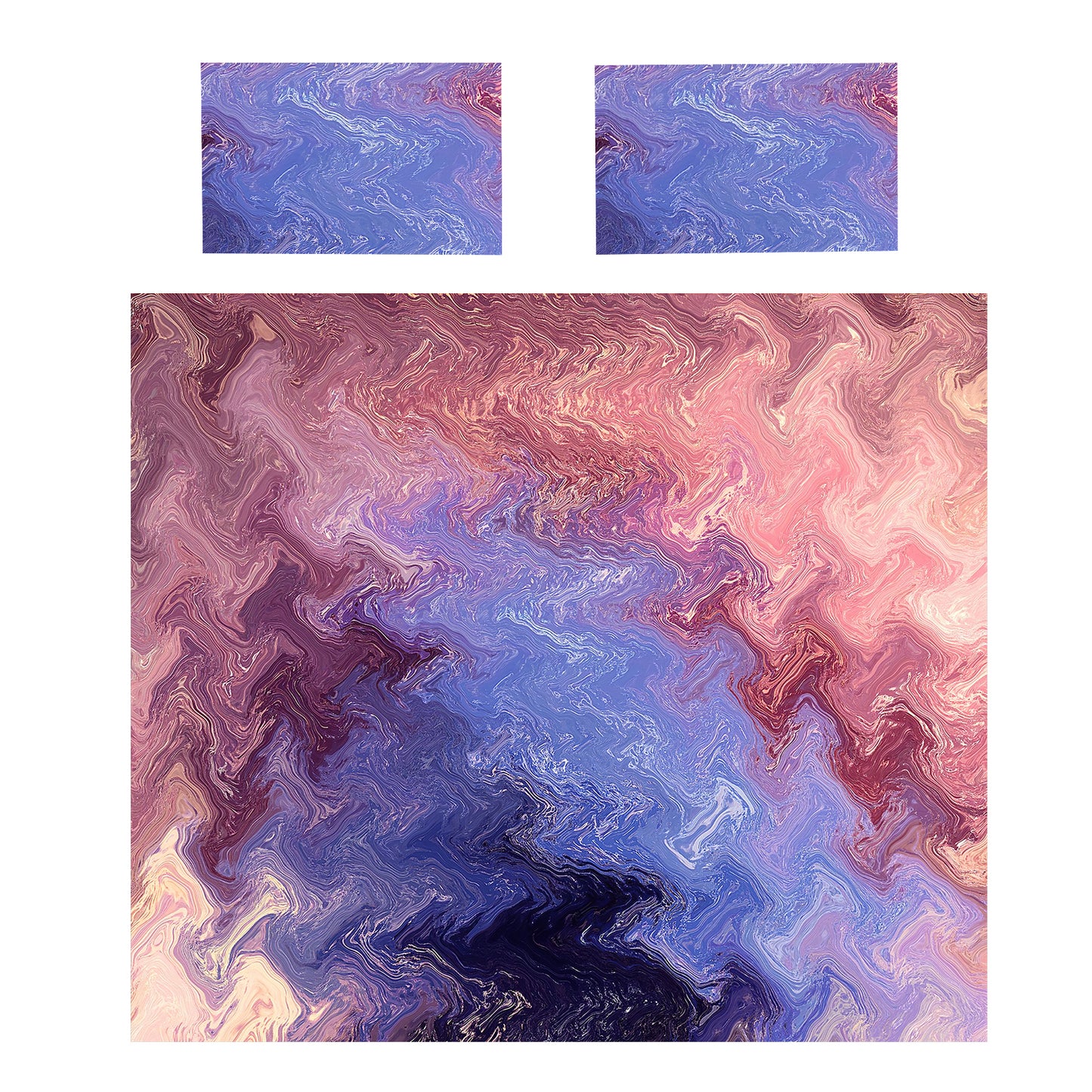 Deepblue Core Duvet Cover Set