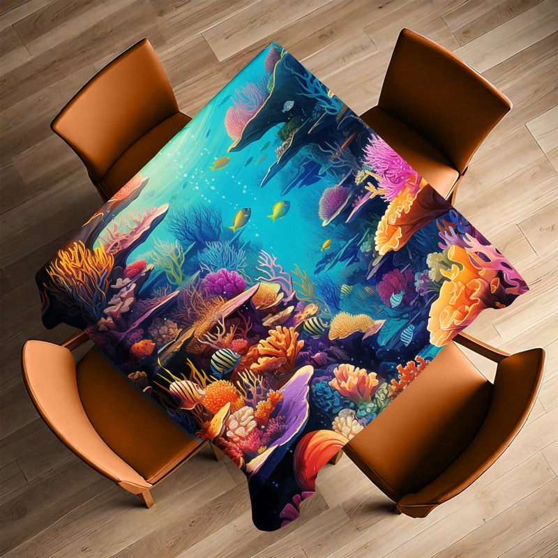 Deepsea Beauty Square Tablecloth