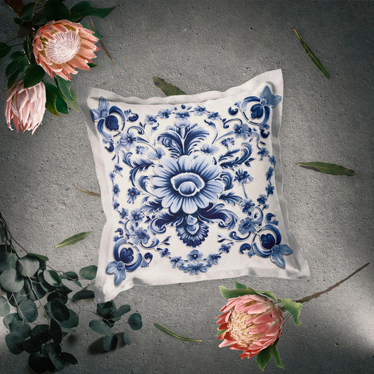 Delft Flora Elegance Exclusive Range Cushions