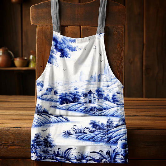 Delft Garden Apron