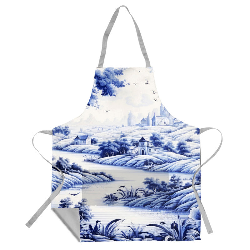 Delft Garden Apron