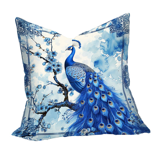 Delft Peacock Gate Luxury Scatter by Mark van Vuuren
