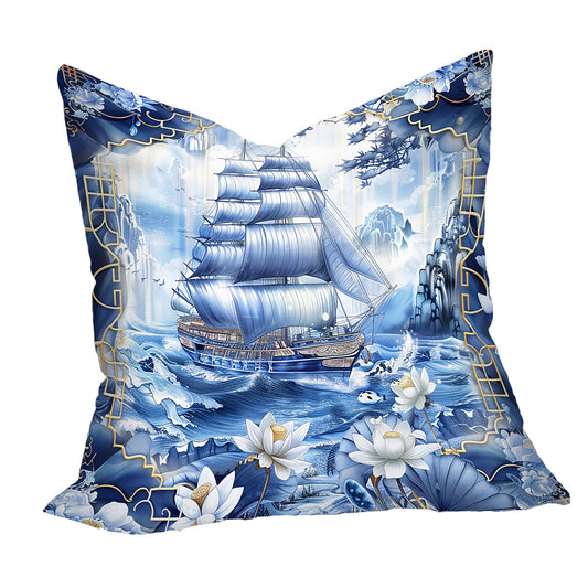 Delft Ship Luxury Scatter by Mark van Vuuren