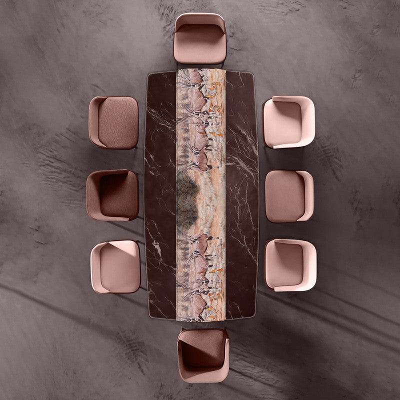 Desert Gemsbok Table Runner By Delene Lambert