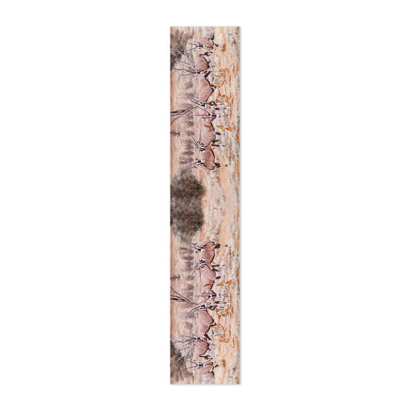 Desert Gemsbok Table Runner By Delene Lambert