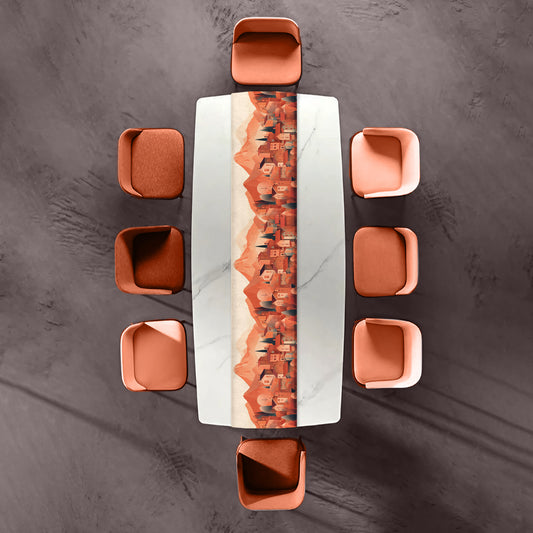 Desert City Table Runner